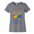 Ally LGBTQ Womens Cotton Tee