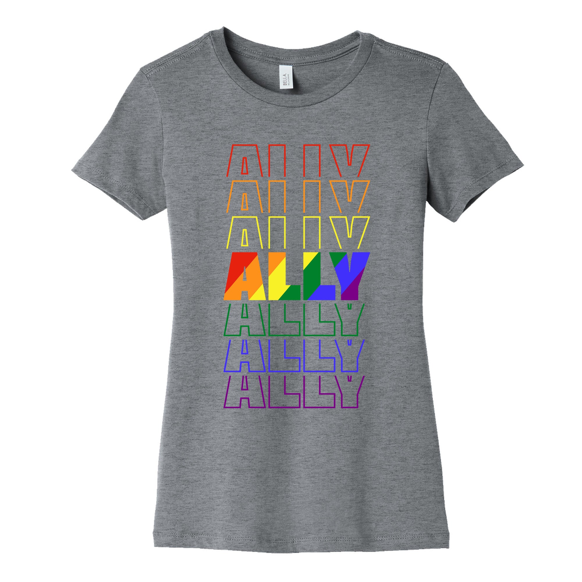 Ally LGBTQ Womens Cotton Tee