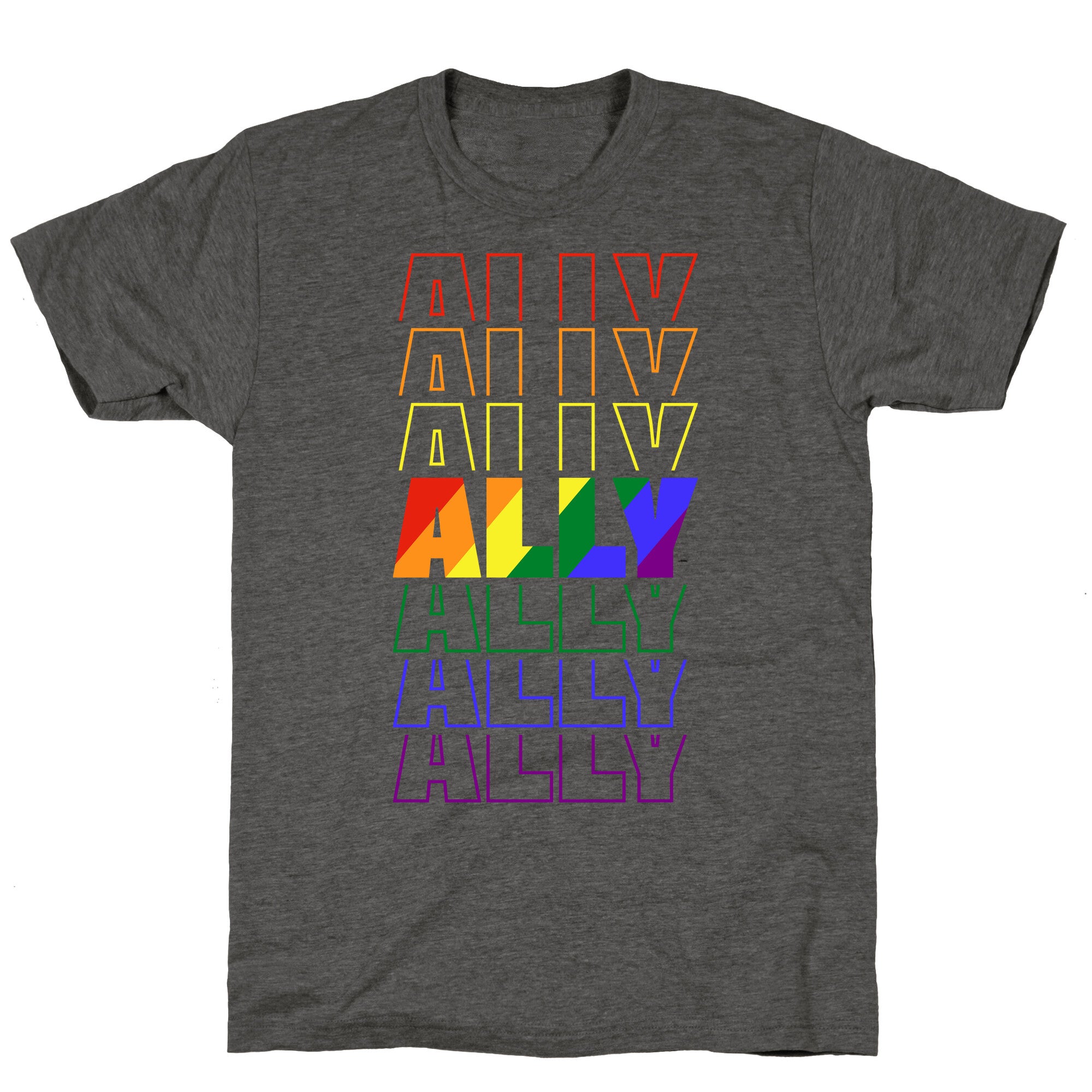 Ally LGBTQ Unisex Triblend Tee