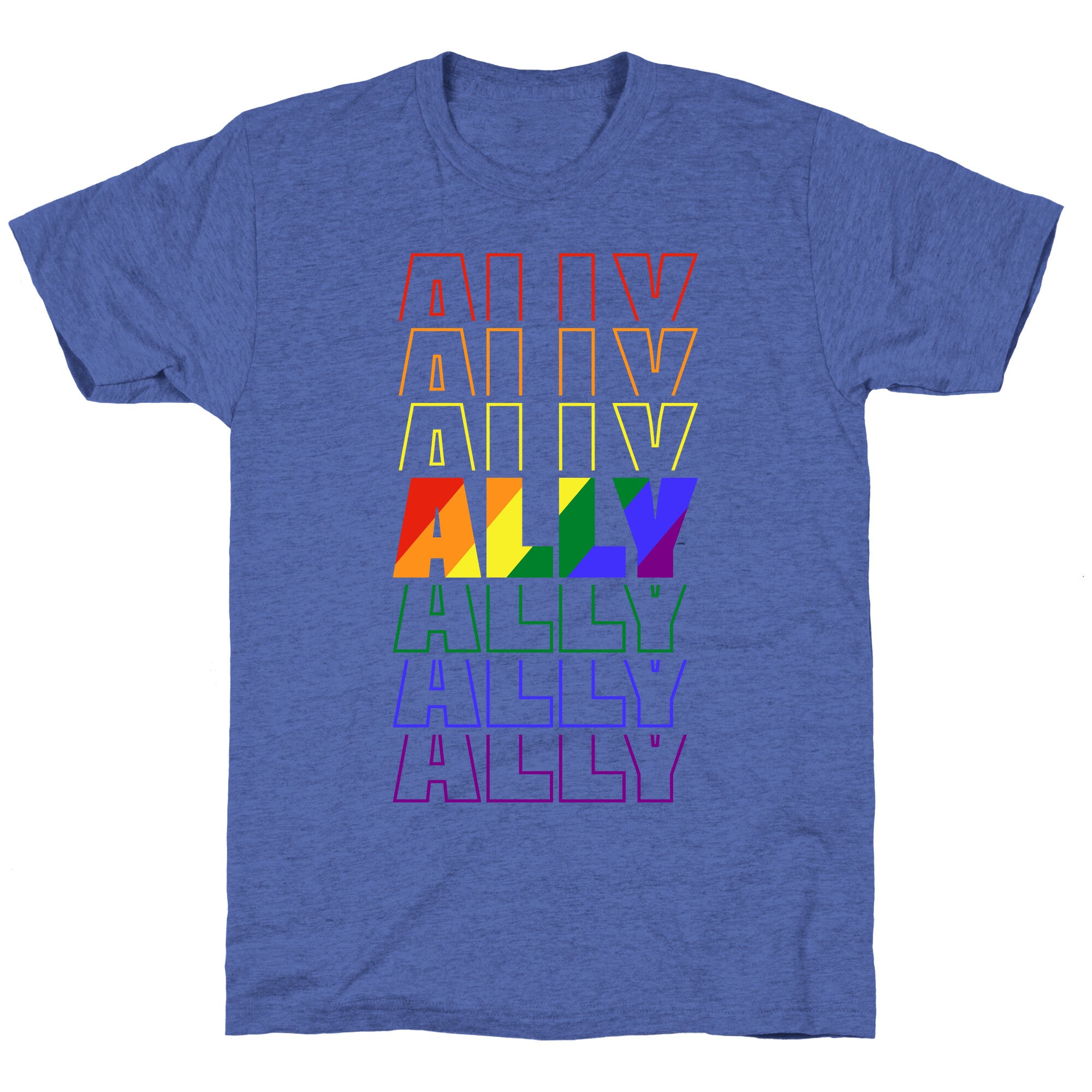 Ally LGBTQ Unisex Triblend Tee