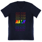Ally LGBTQ V-Neck