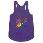 Ally LGBTQ Racerback Tank