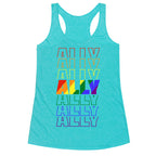 Ally LGBTQ Racerback Tank