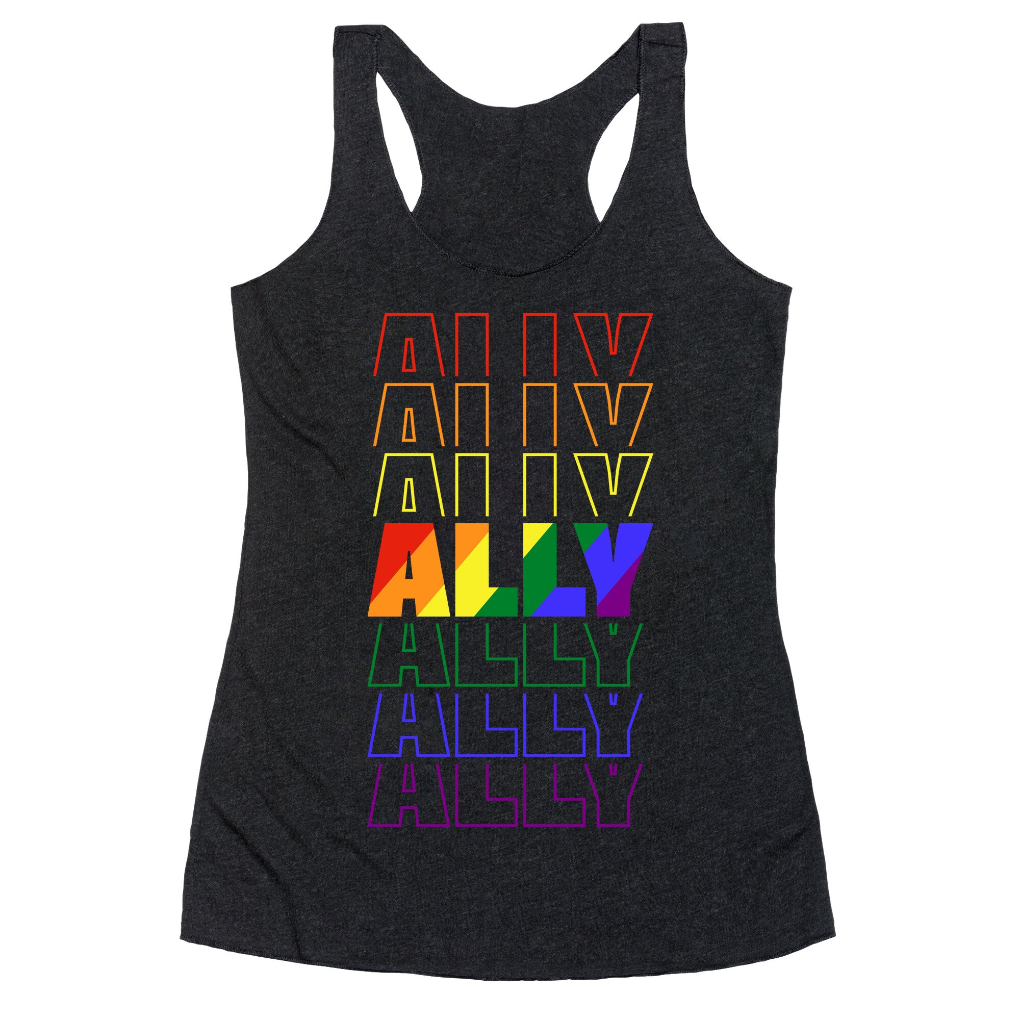 Ally LGBTQ Racerback Tank