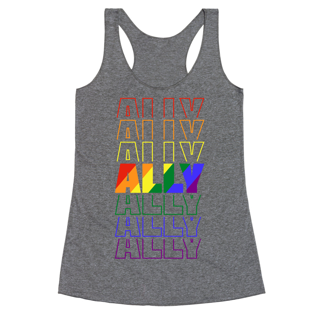 Ally LGBTQ Racerback Tank