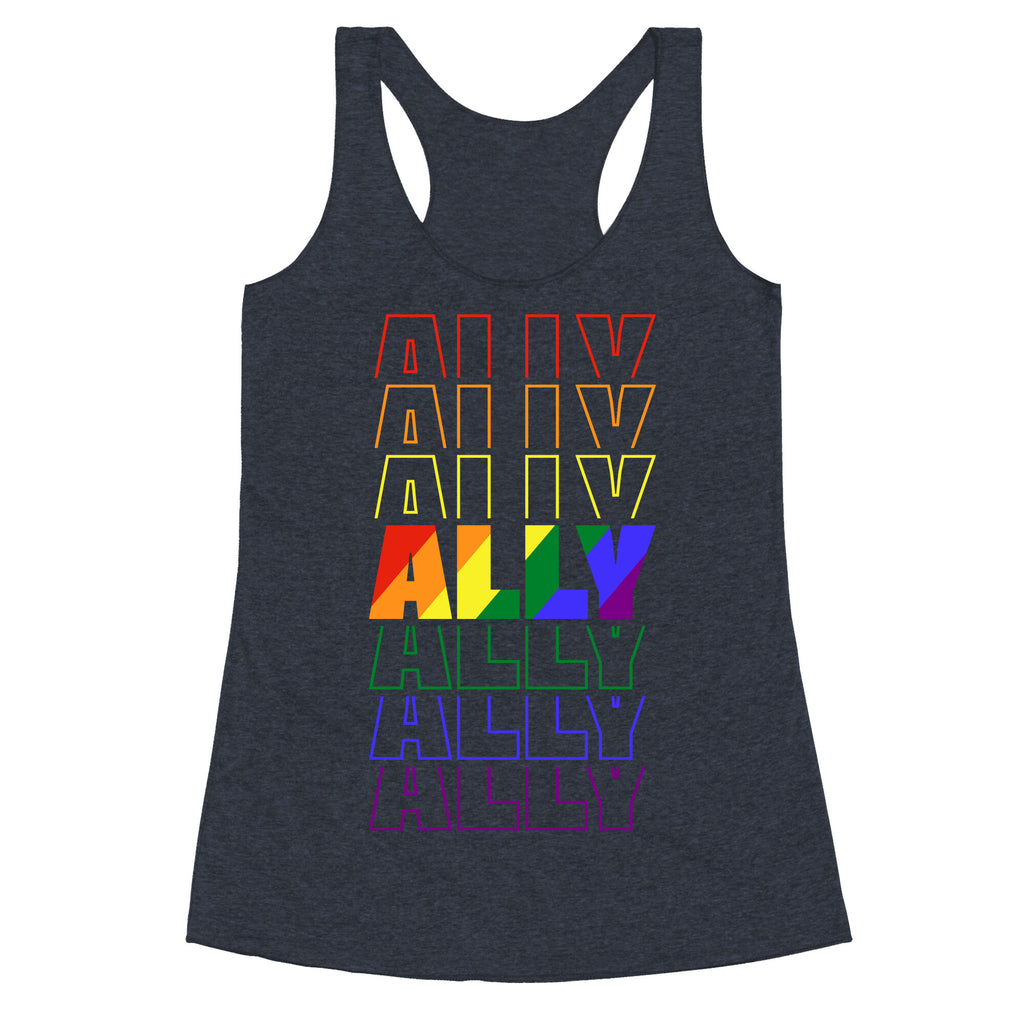 Ally LGBTQ Racerback Tank