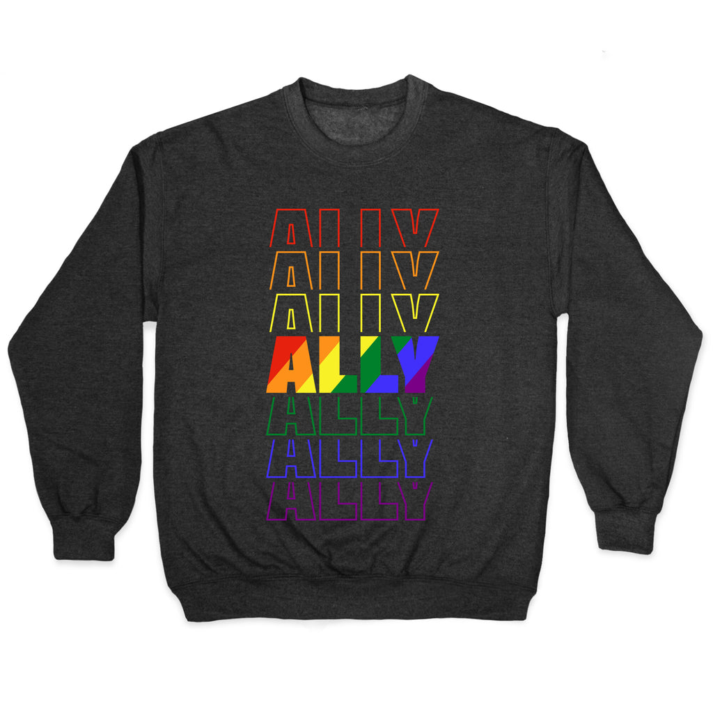 Ally LGBTQ Crewneck Sweatshirt
