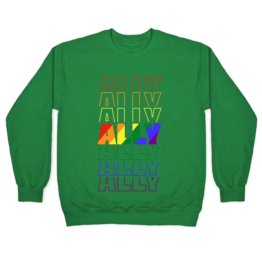 Ally LGBTQ Crewneck Sweatshirt