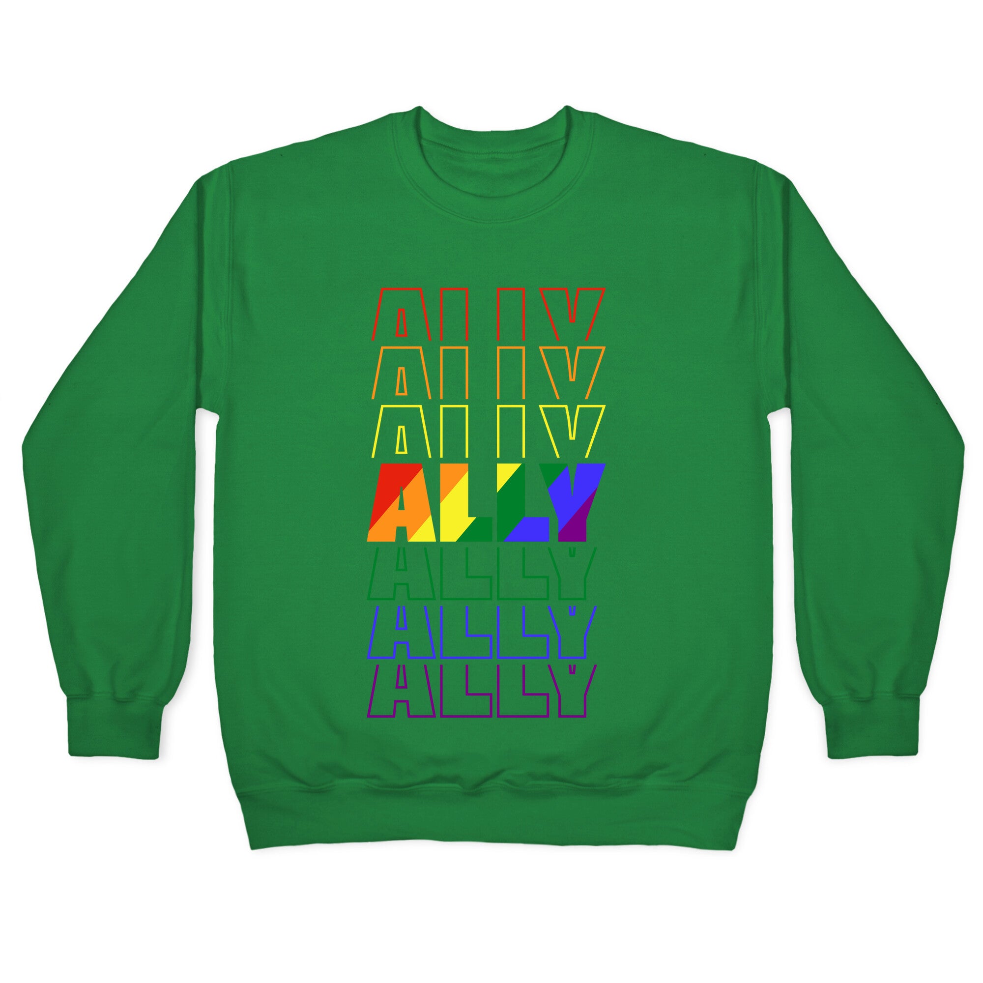 Ally LGBTQ Crewneck Sweatshirt
