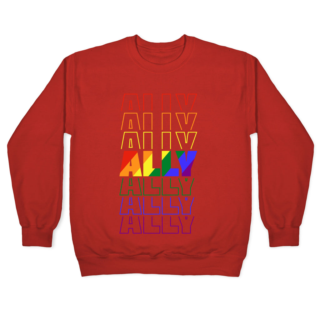 Ally LGBTQ Crewneck Sweatshirt