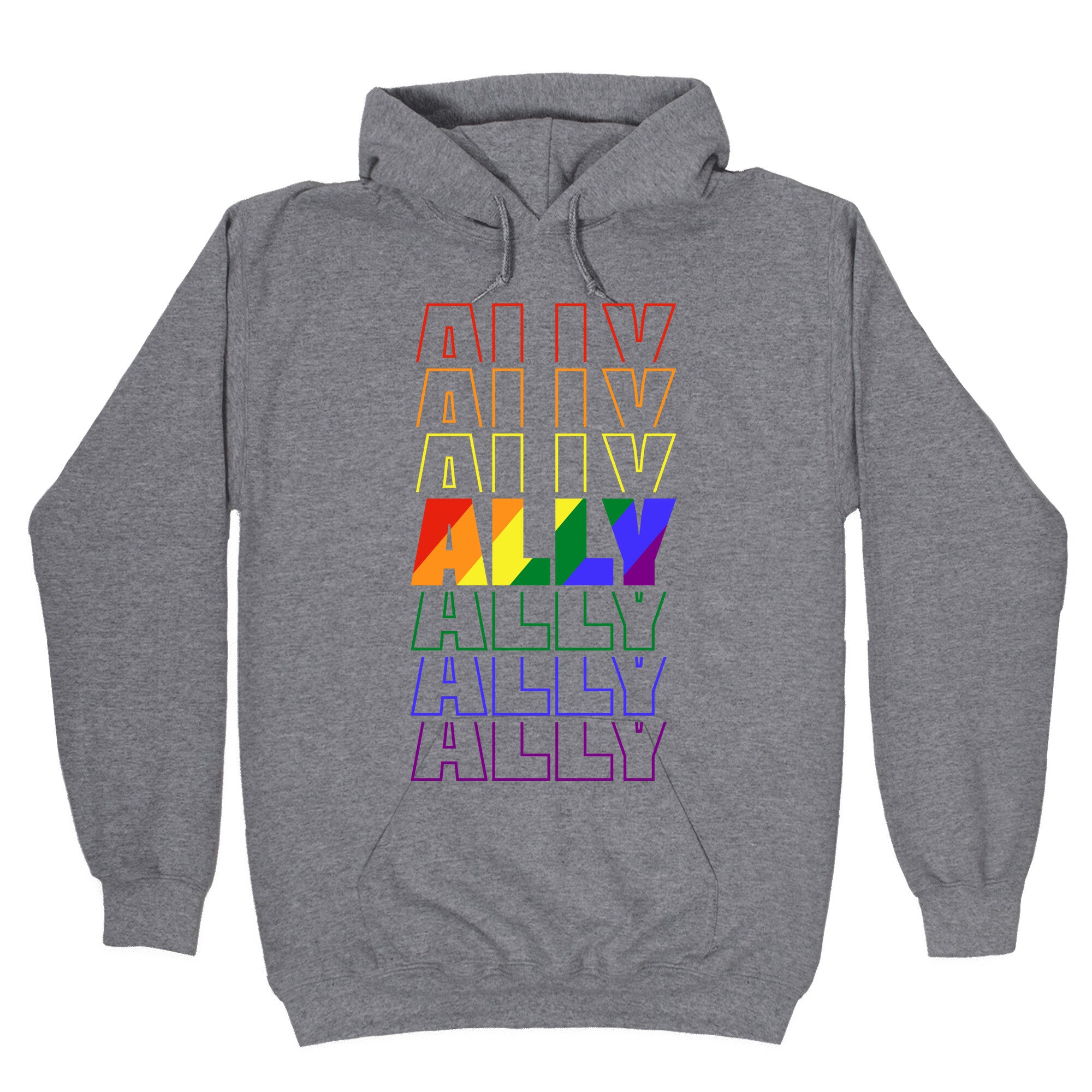 Ally LGBTQ Hoodie