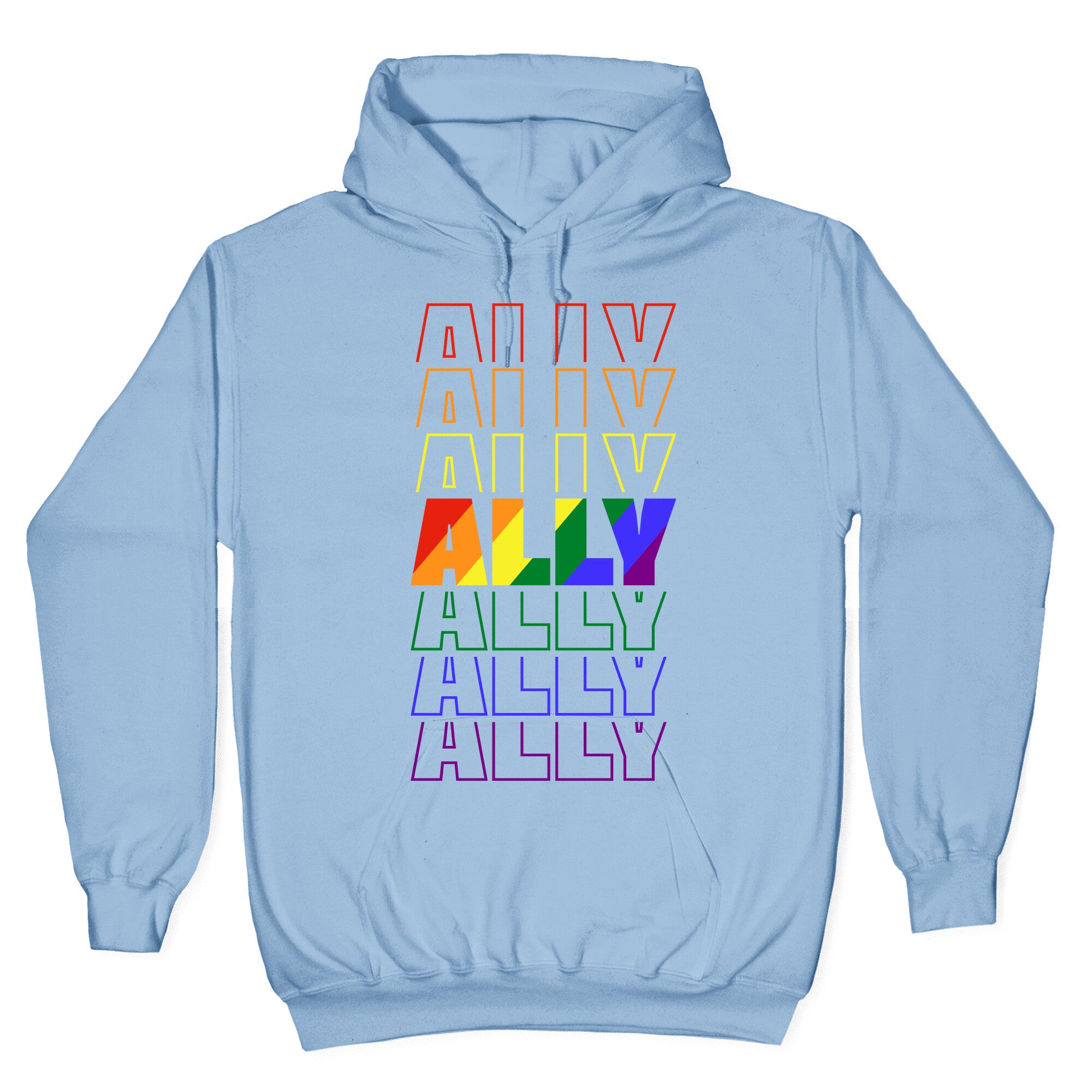 Ally LGBTQ Hoodie
