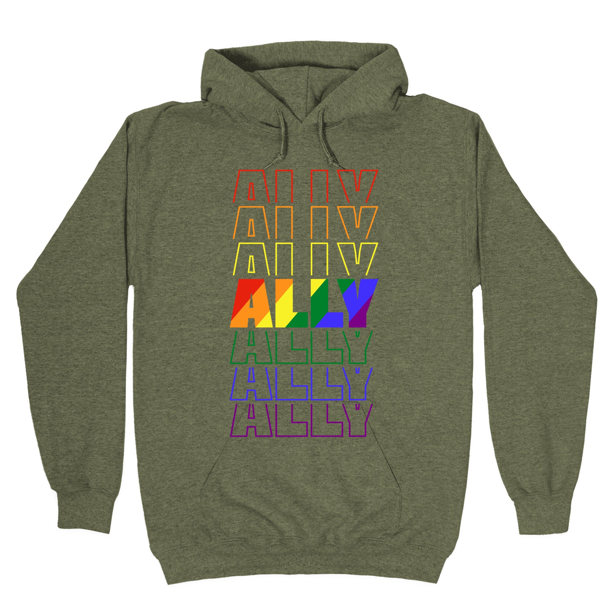 Ally LGBTQ Hoodie
