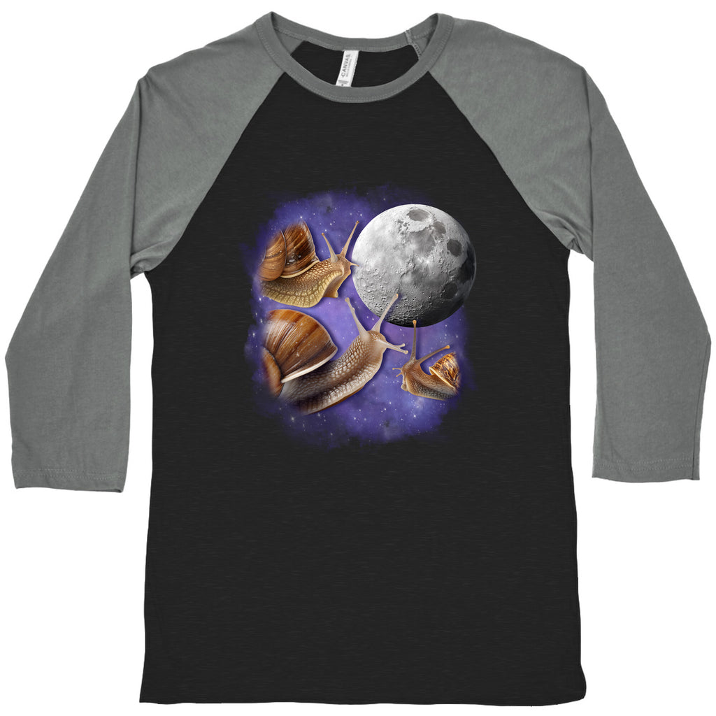 Yearning Snails Baseball Tee