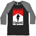 Cignetti I Win Baseball Tee