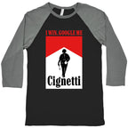 Cignetti I Win Baseball Tee