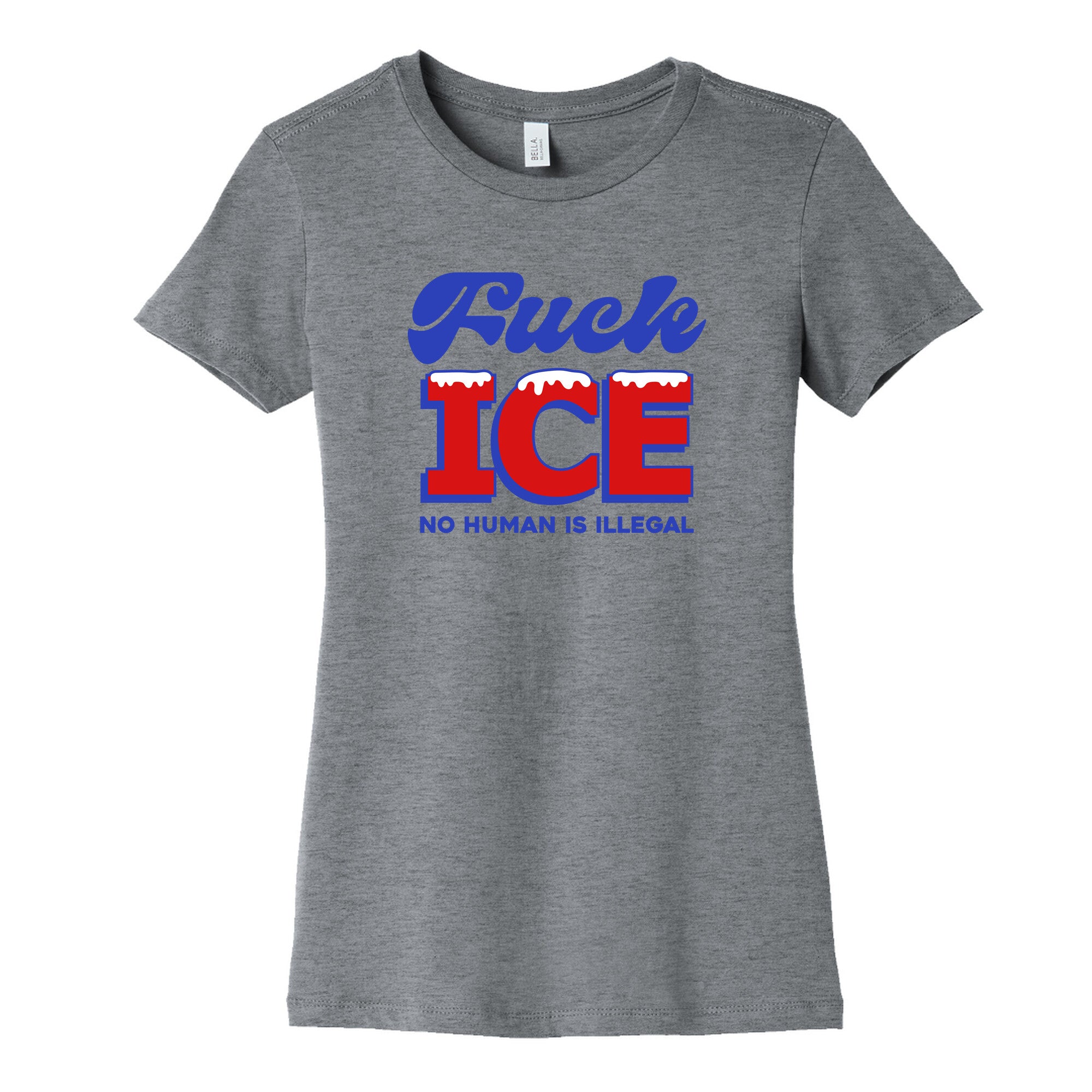 Fuck ICE Womens Cotton Tee