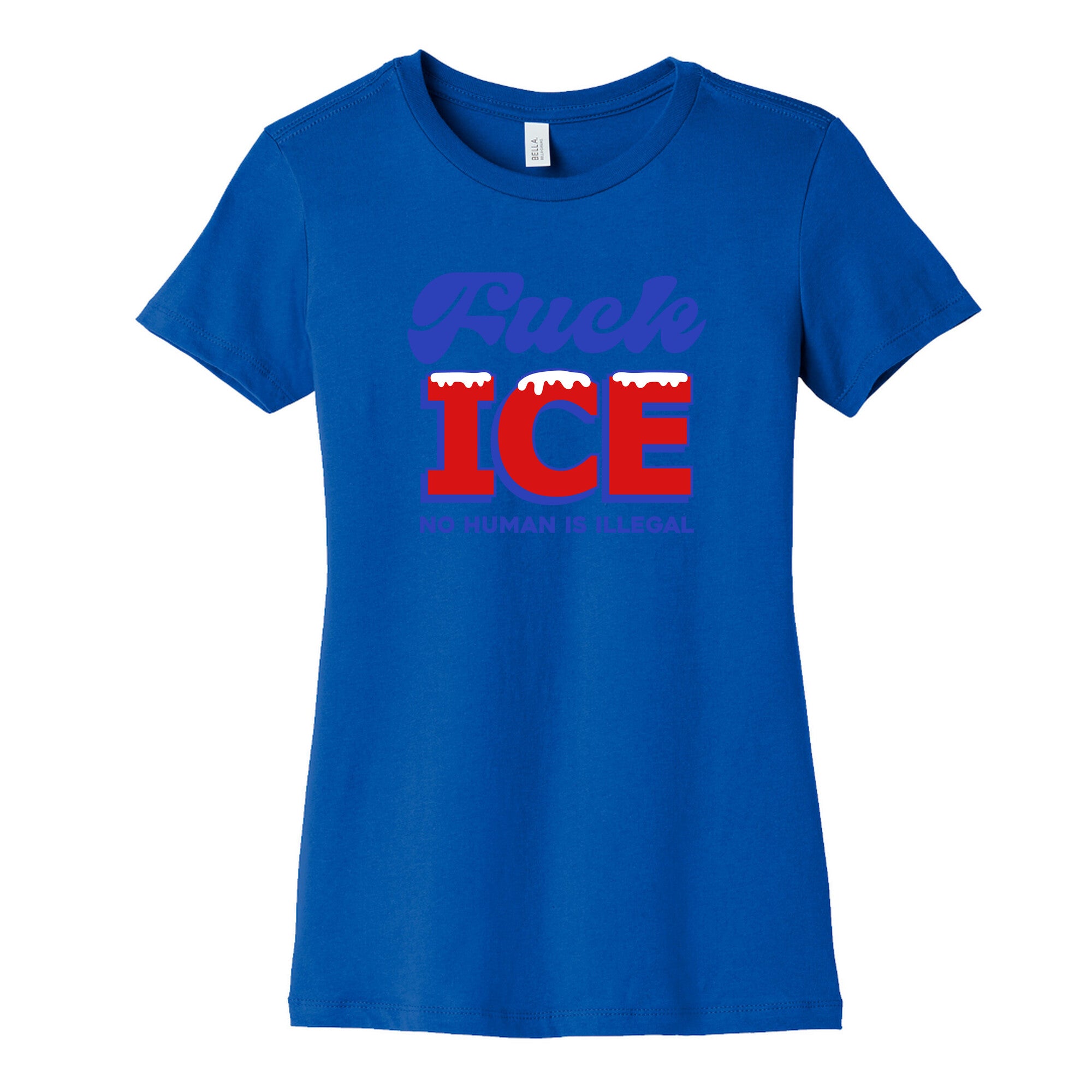 Fuck ICE Womens Cotton Tee