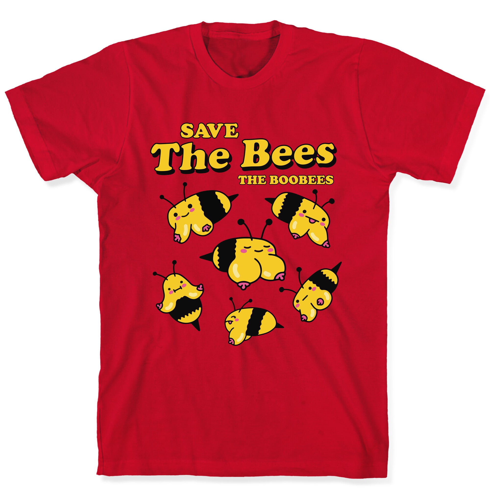 Save The Bees Boobees T-Shirt