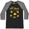 Save The Bees Boobees Baseball Tee