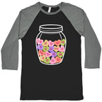 Candy Hearts NSFW Baseball Tee