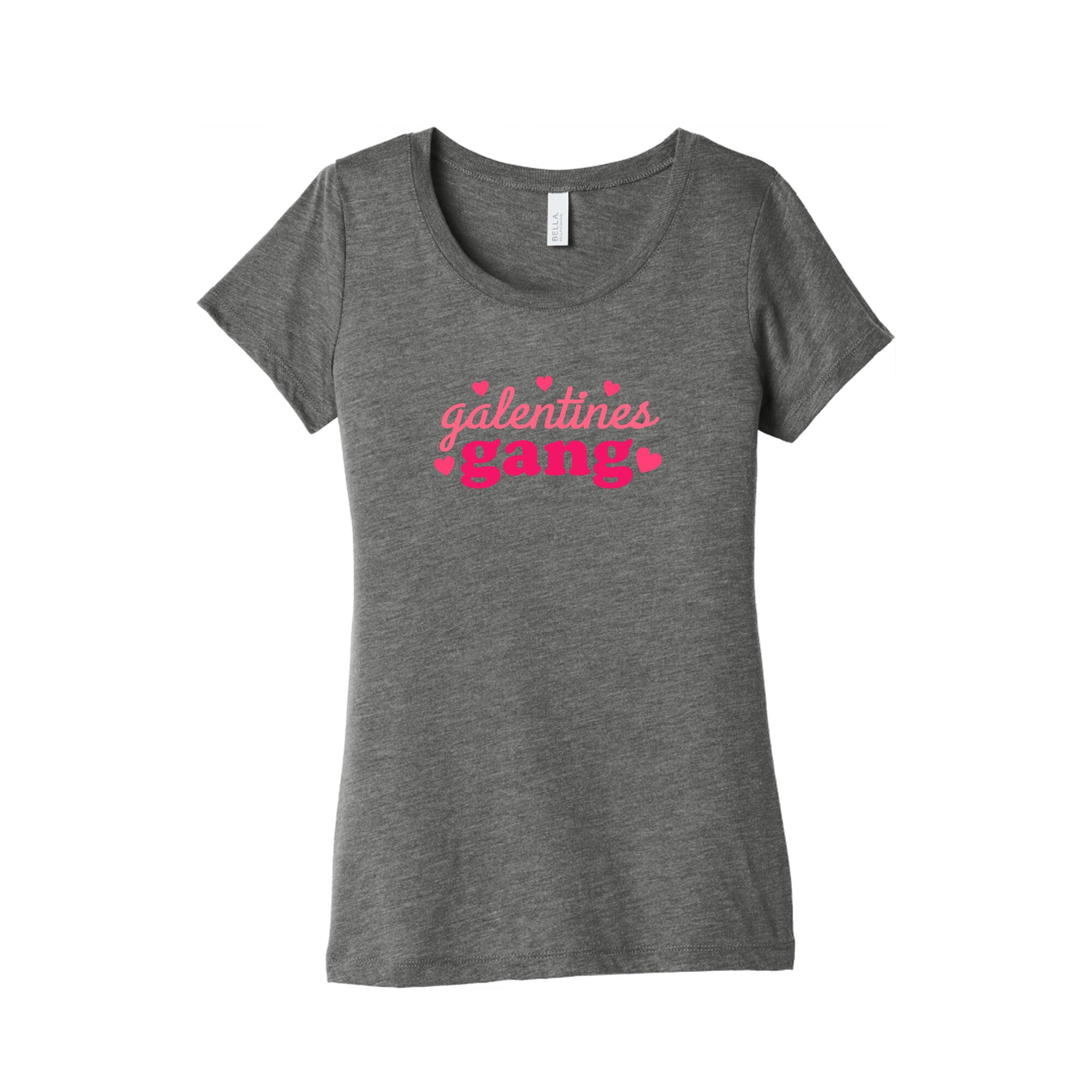 Galentines Gang Womens Triblend Tee