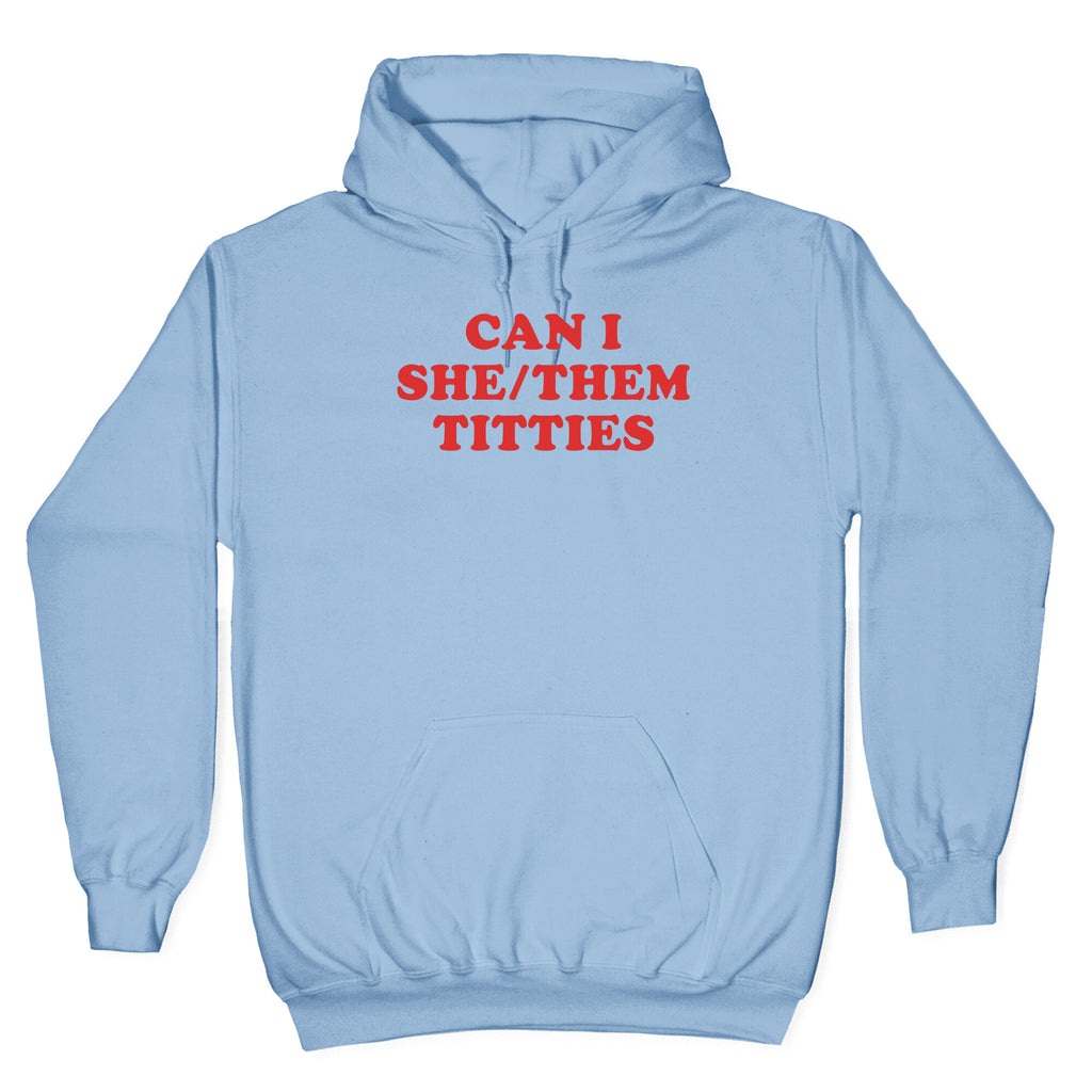Can I She/Them Titties? Hoodie