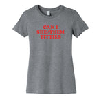 Can I She/Them Titties? Womens Cotton Tee