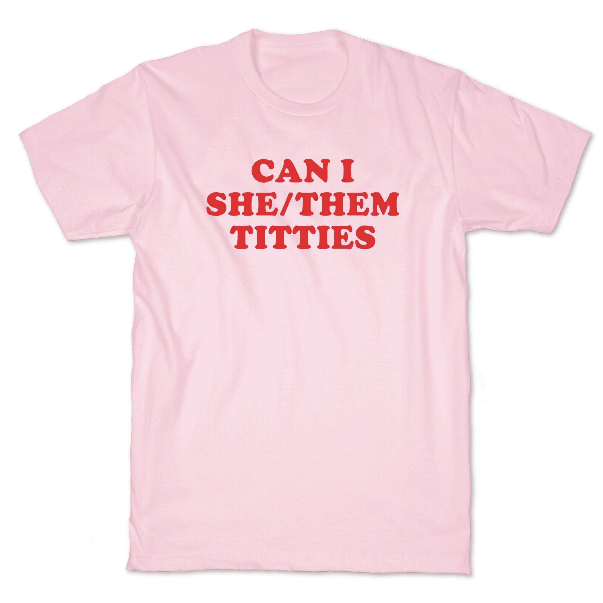 Can I She/Them Titties? T-Shirt