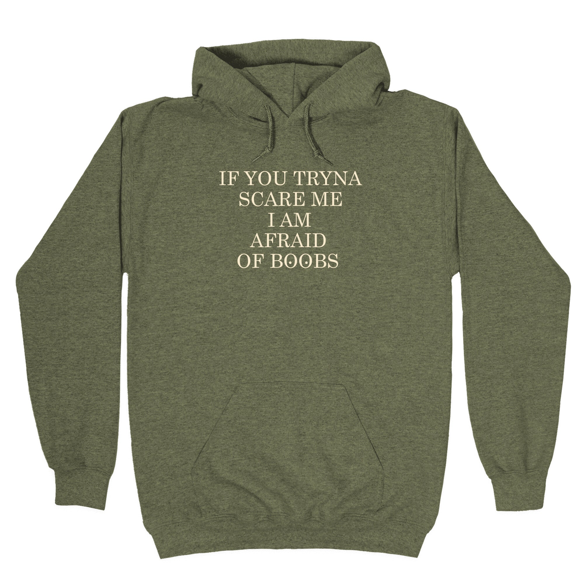 Afraid Of Boobs Hoodie