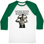 More Boys Kissing Baseball Tee
