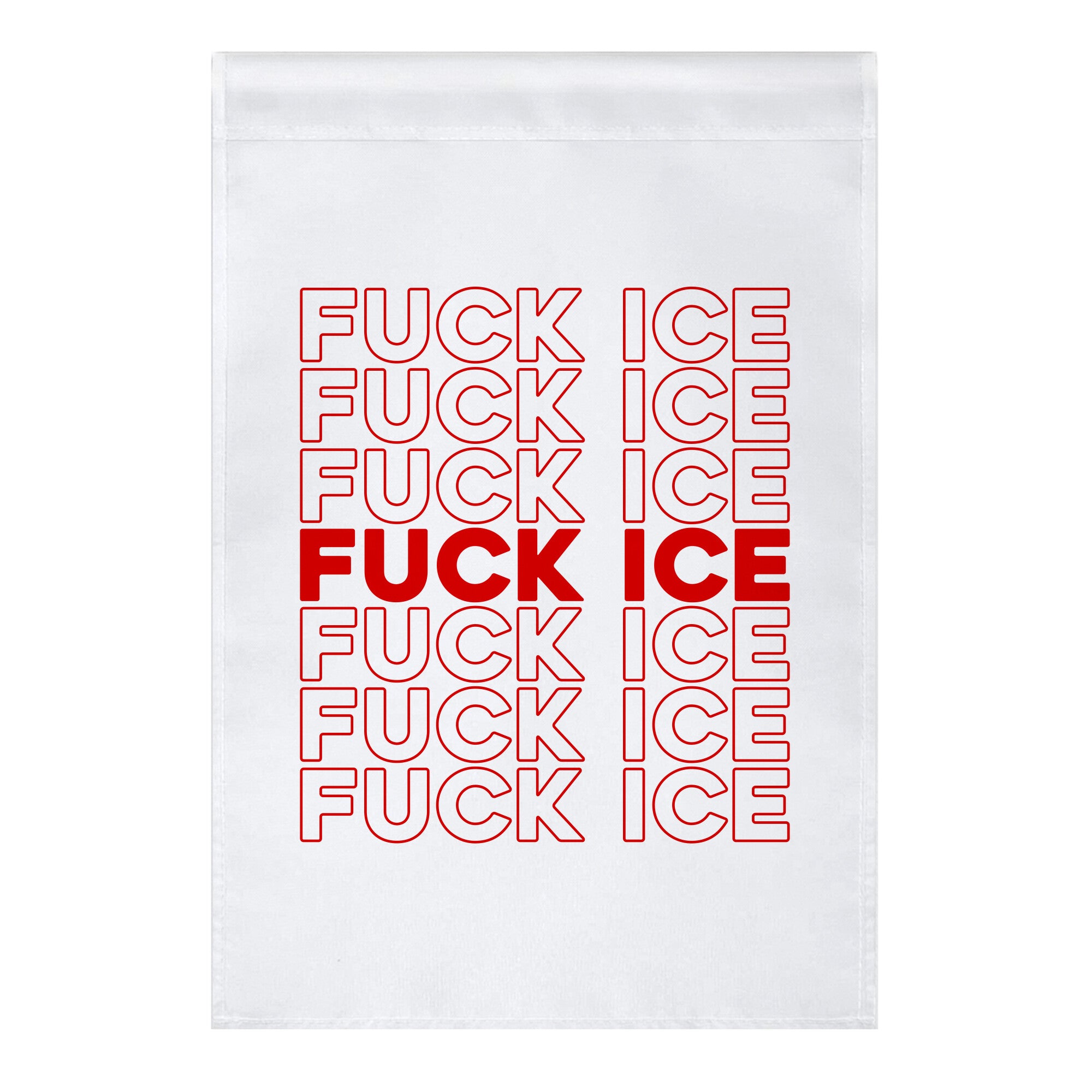 Fuck ICE Garden Flag