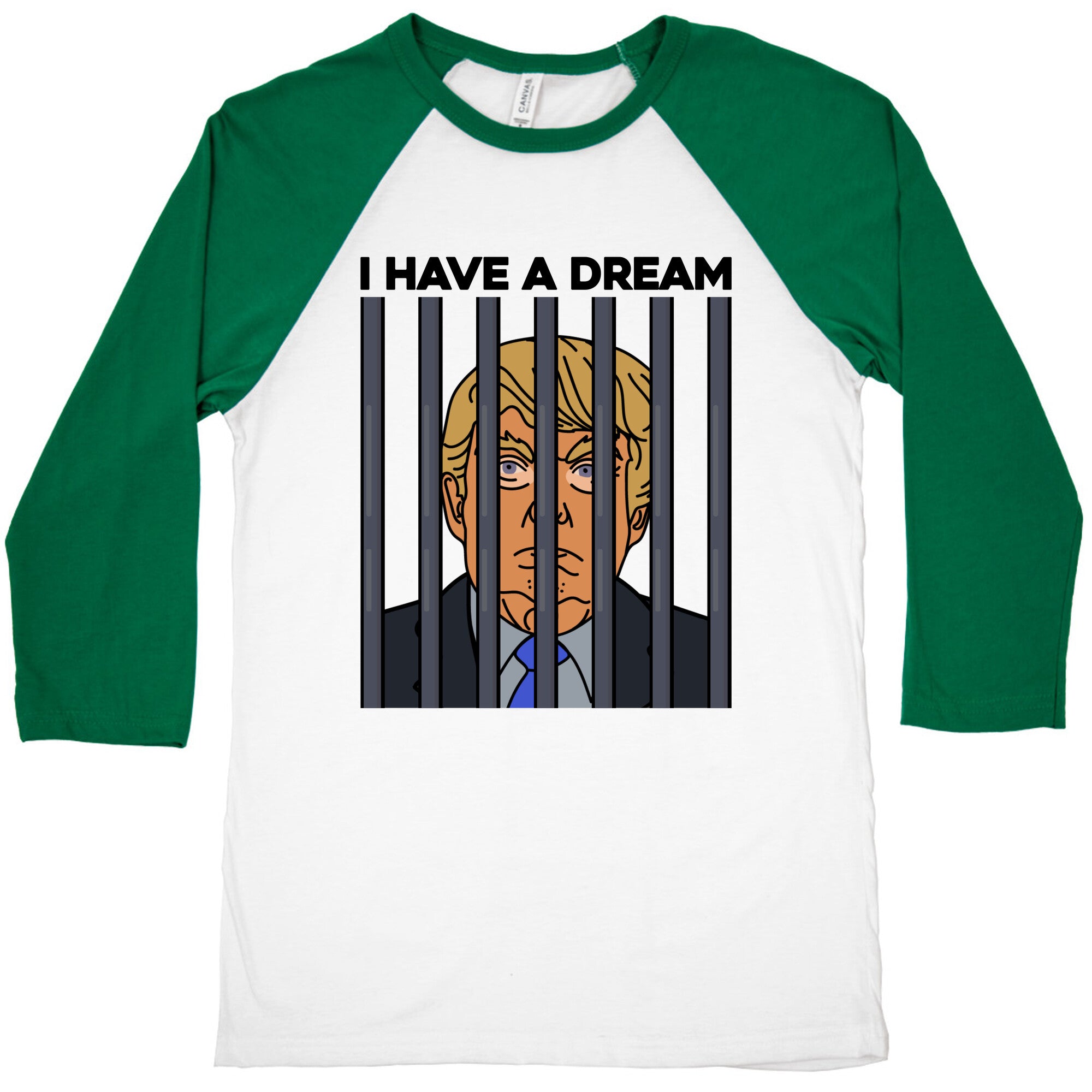 I Have A Dream Baseball Tee