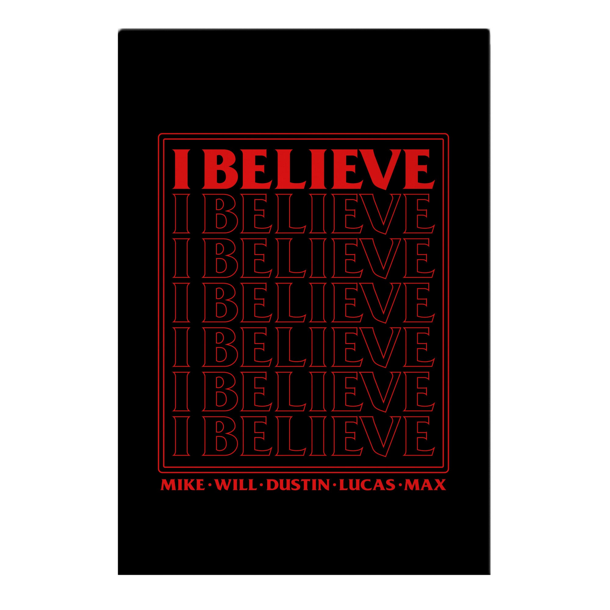 I Believe Garden Flag