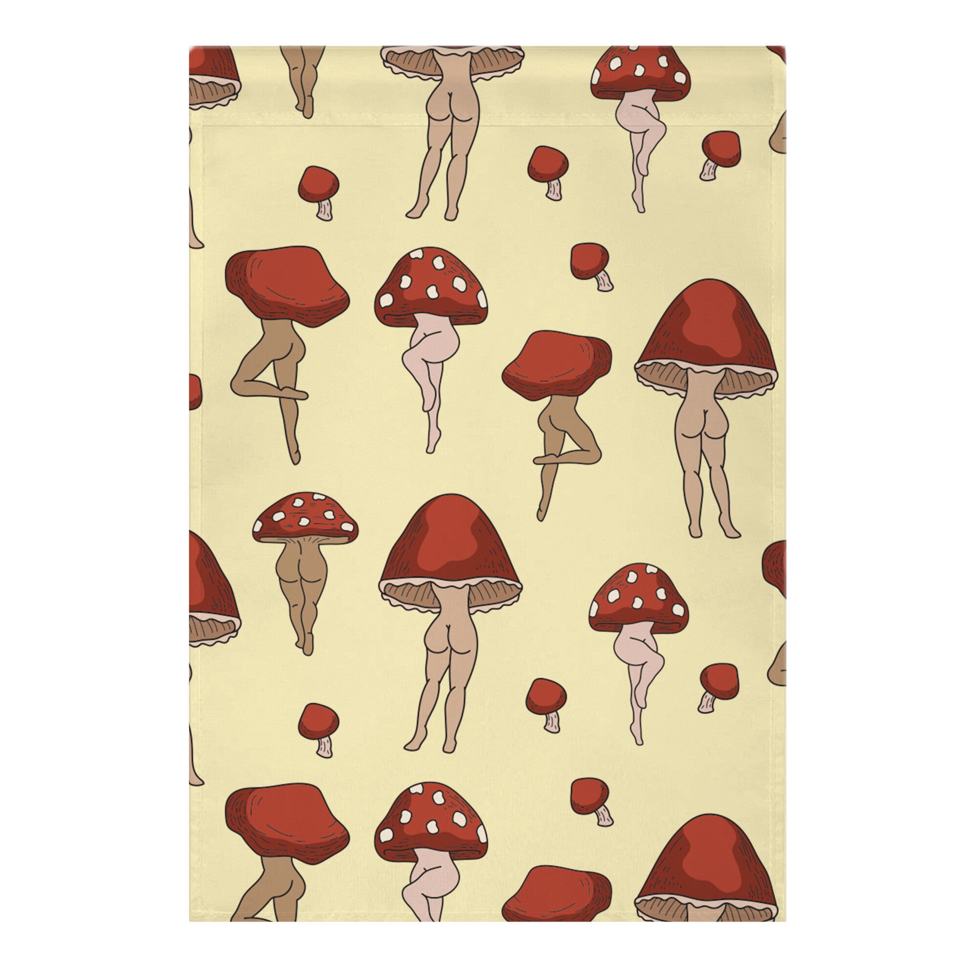 Mushroom Flag Garden Flag