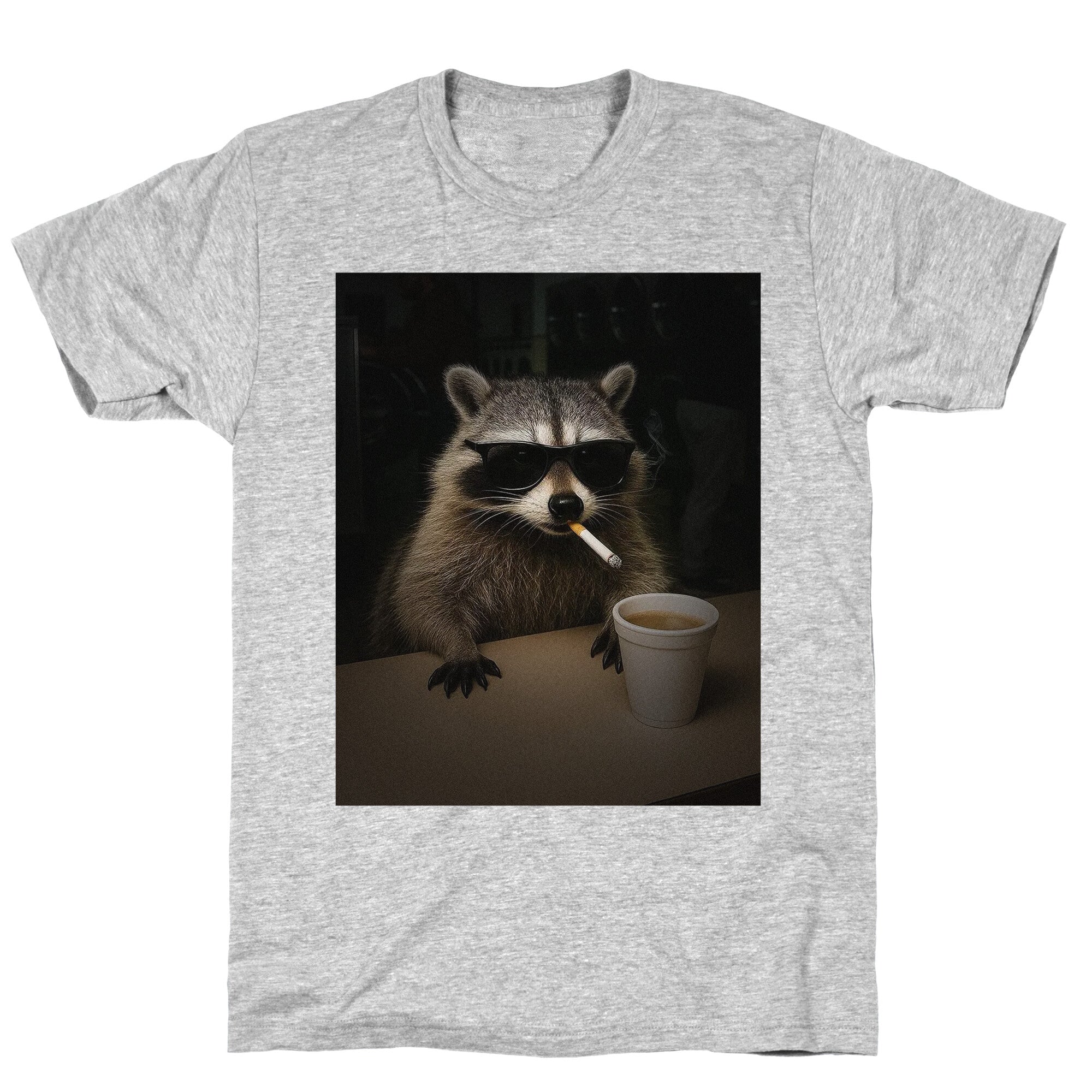 Coffee Raccoon T-Shirt