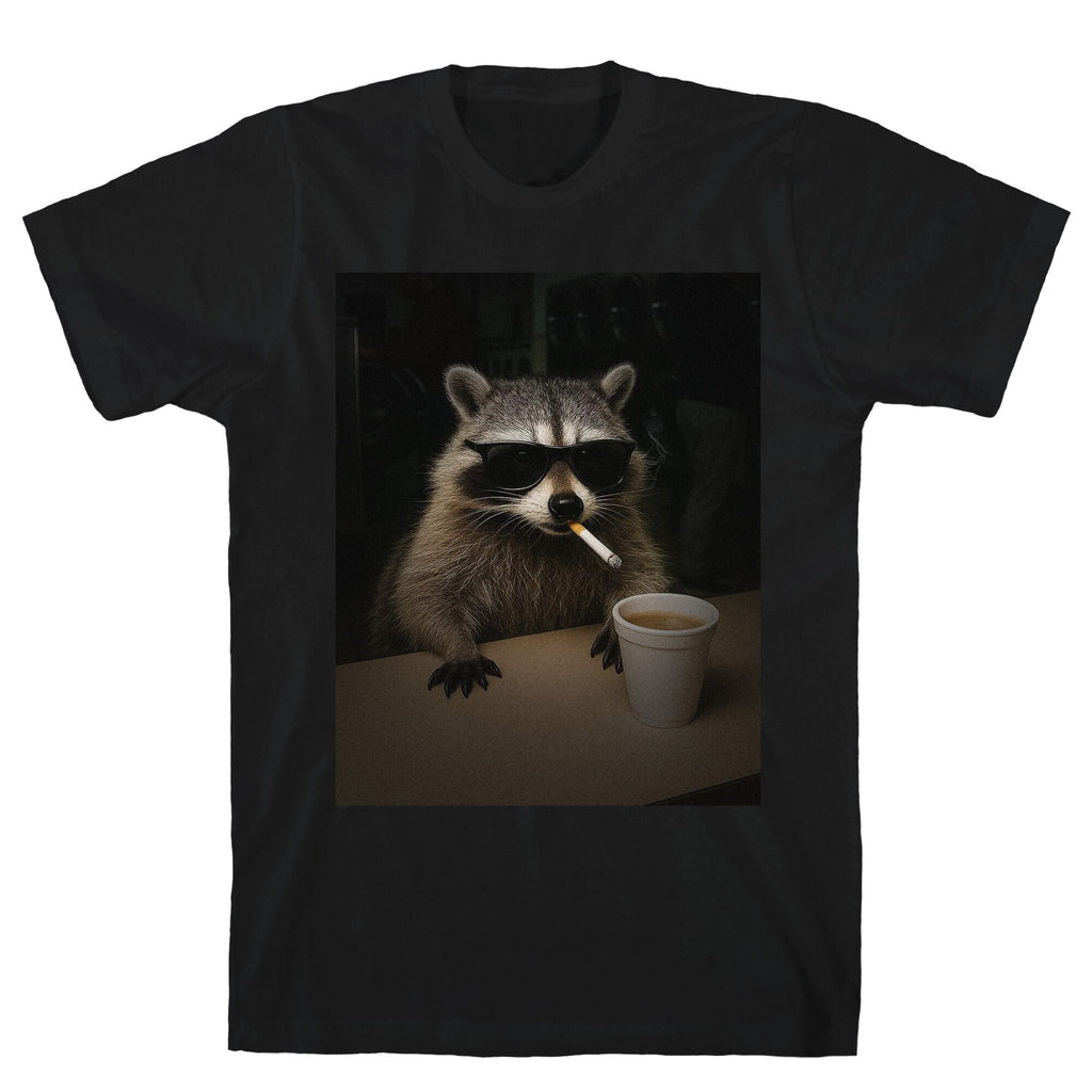 Coffee Raccoon T-Shirt