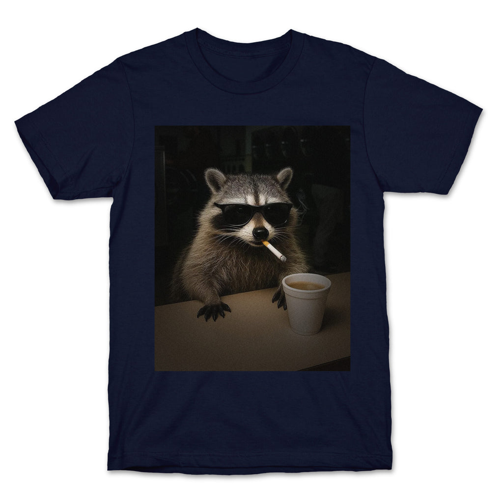 Coffee Raccoon T-Shirt