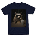 Coffee Raccoon T-Shirt