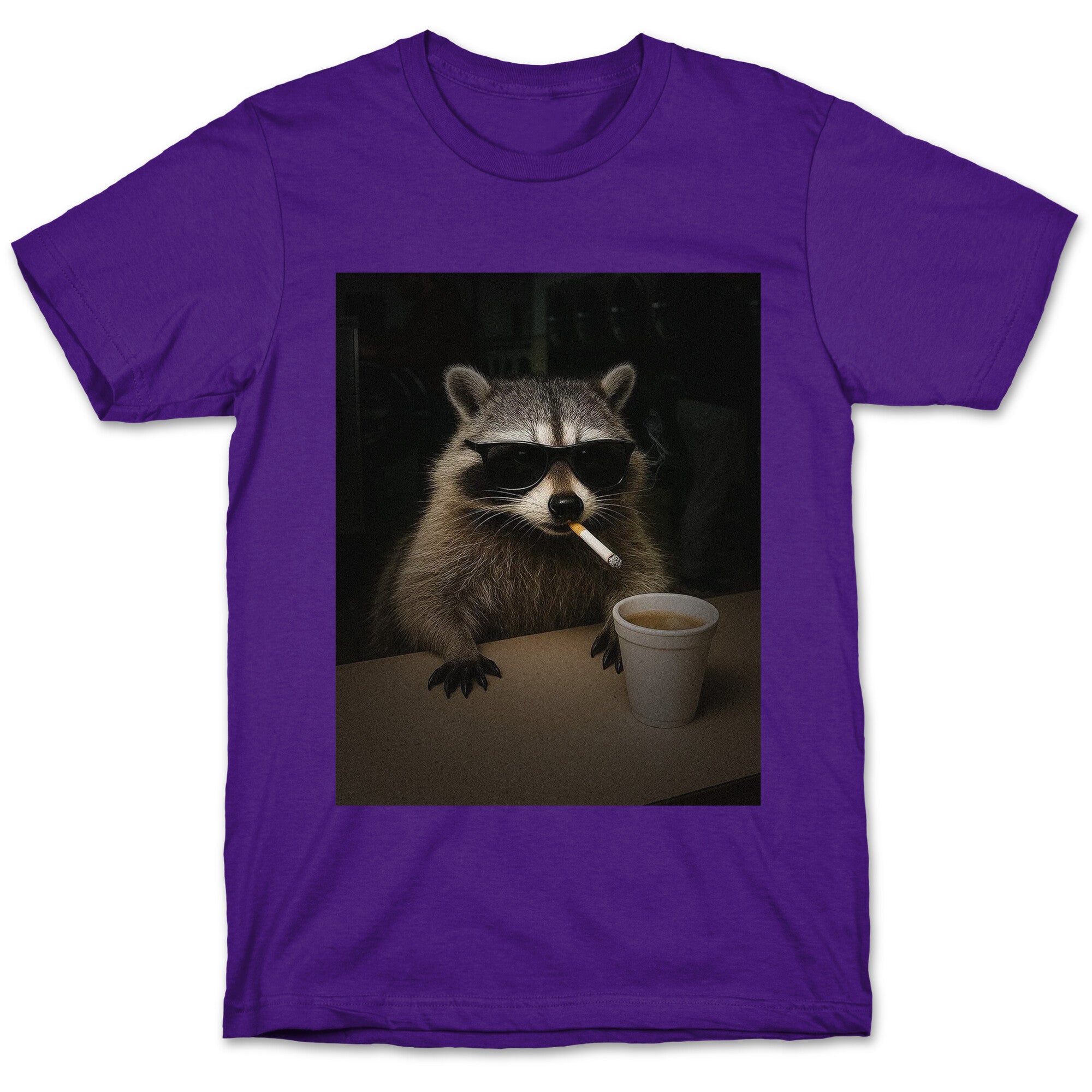 Coffee Raccoon T-Shirt
