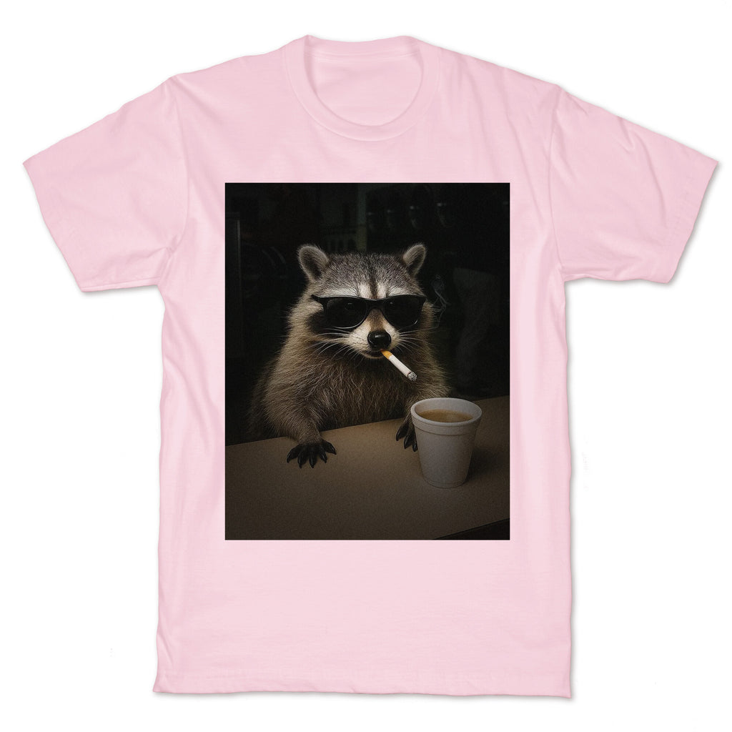 Coffee Raccoon T-Shirt