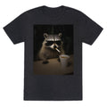 Coffee Raccoon Unisex Triblend Tee