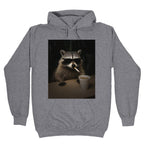 Coffee Raccoon Hoodie
