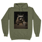 Coffee Raccoon Hoodie
