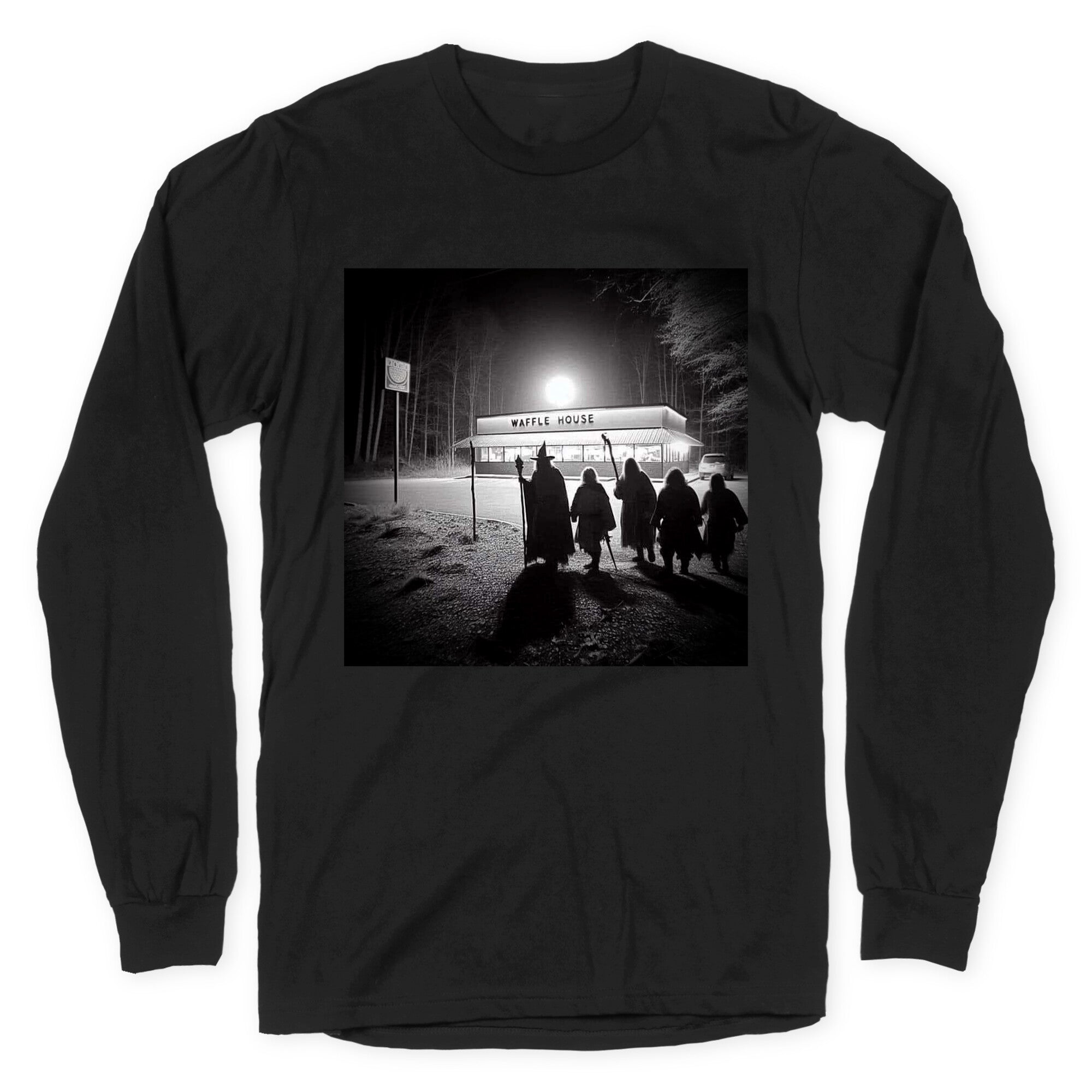 Fellowship Of The Waffle House Longsleeve Tee