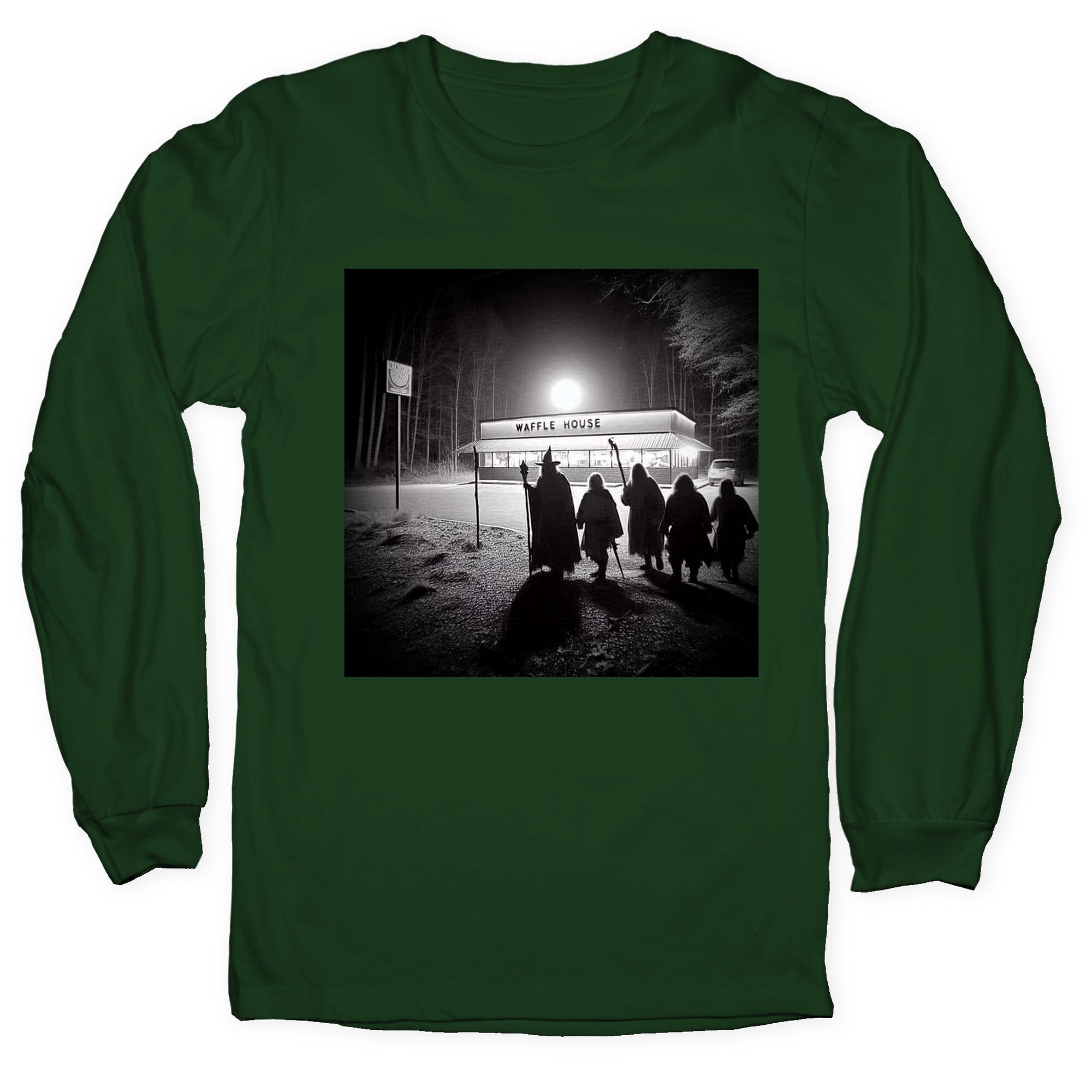 Fellowship Of The Waffle House Longsleeve Tee