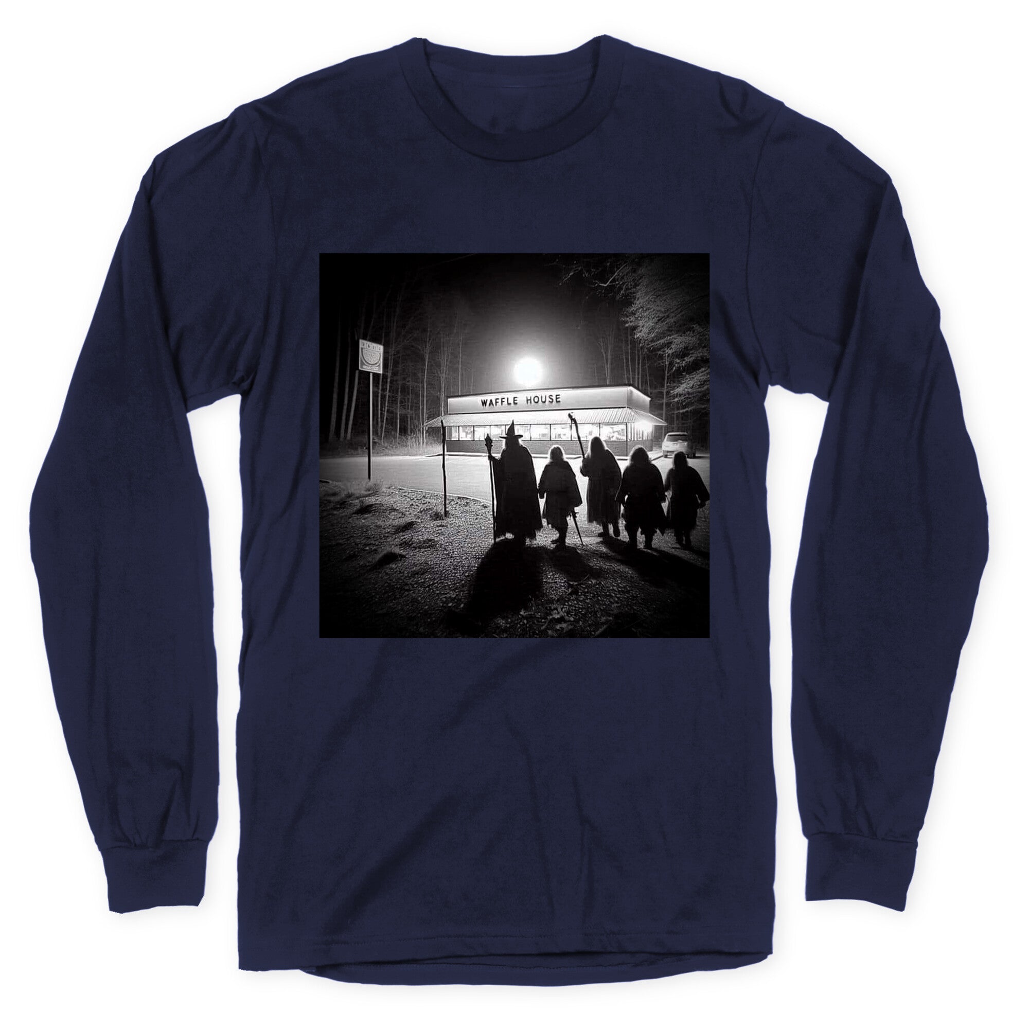 Fellowship Of The Waffle House Longsleeve Tee