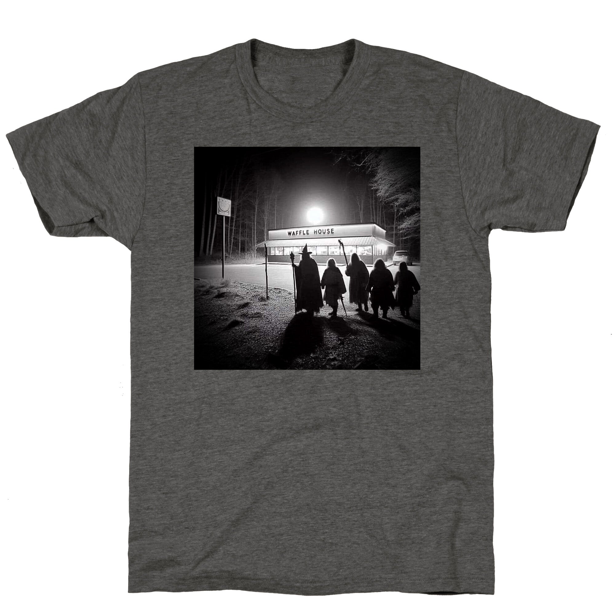 Fellowship Of The Waffle House Unisex Triblend Tee