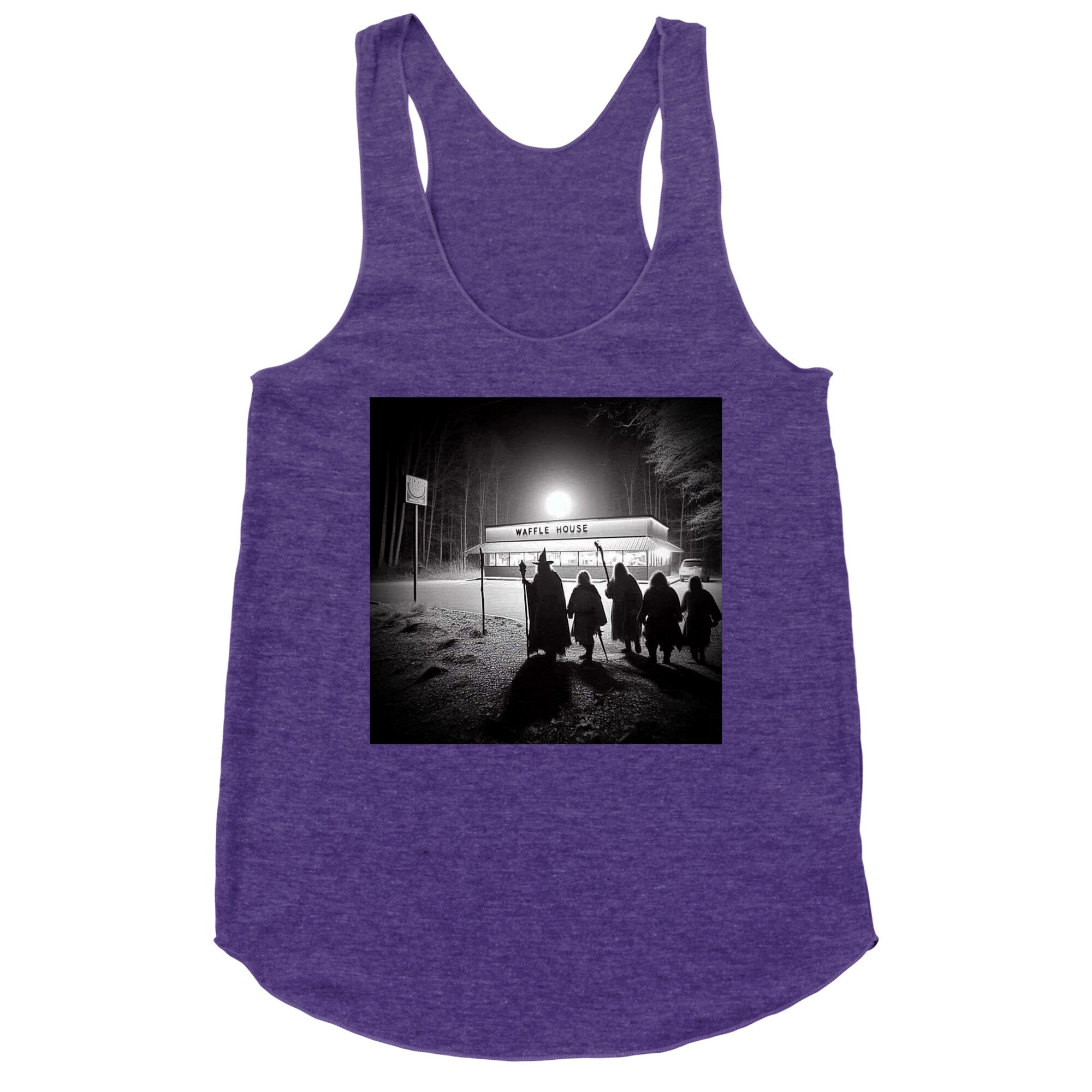 Fellowship Of The Waffle House Racerback Tank