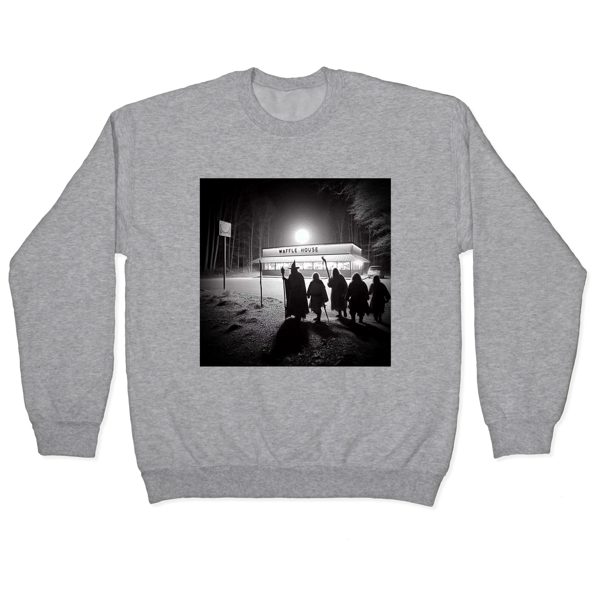 Fellowship Of The Waffle House Crewneck Sweatshirt